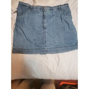 Denim skirt by Studio works size 18